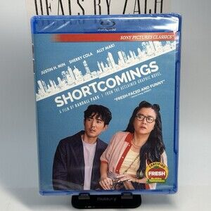 Shortcomings (Blu-ray Disc, 2023, Sony Pictures Classics) New & Sealed!